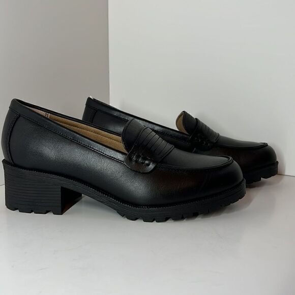 Eastland Newbury Penny Loafers Black size 9 - Picture 3 of 6